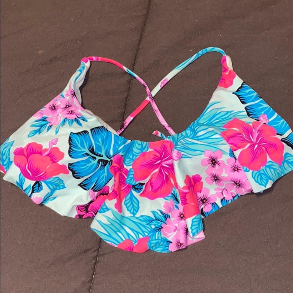 Swimsuit Top, Tropical